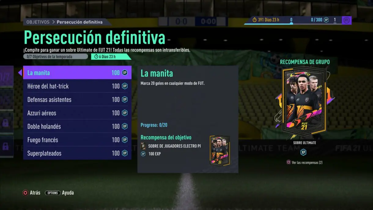FIFA 21: un nuevo sobre de 125.000 monedas está disponible como free to play Ultimate Team