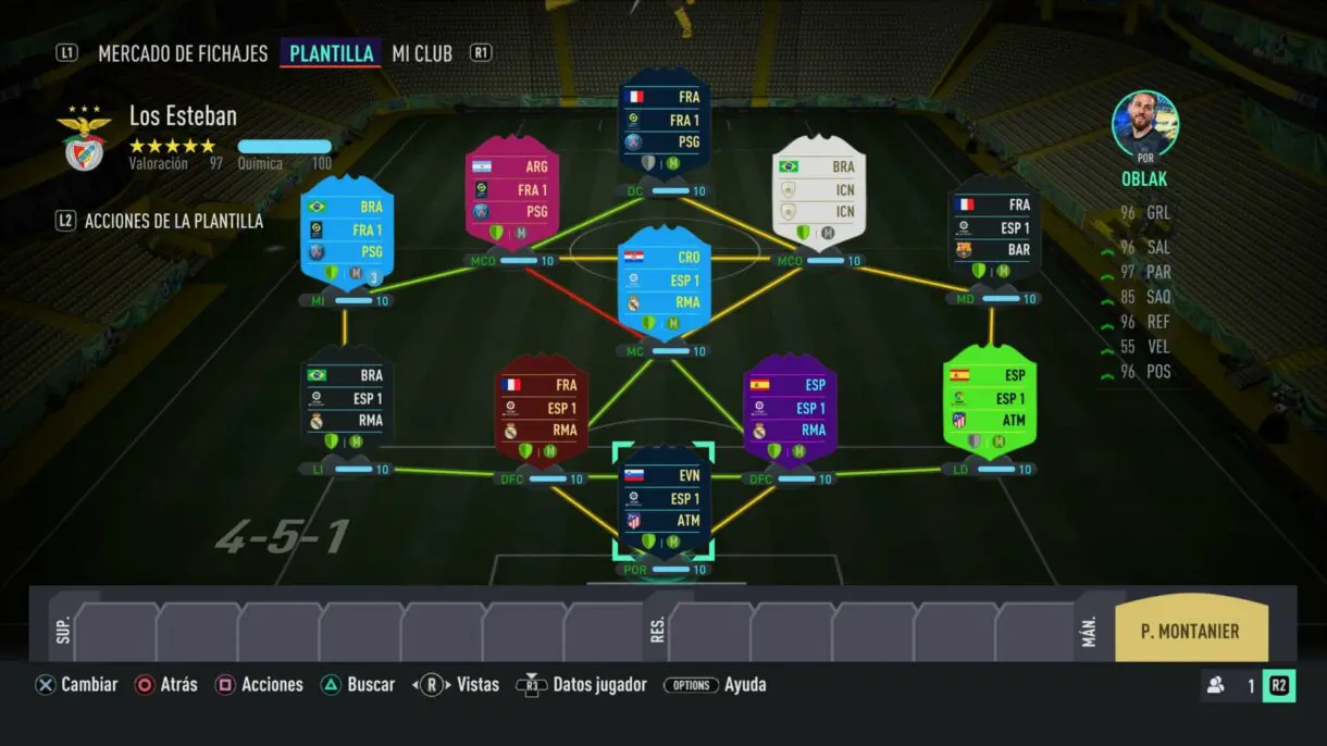 FIFA 22: así funcionan los estilos de química y por esto son tan importantes (Academia de FUT) Ultimate Team ejemplo colectiva