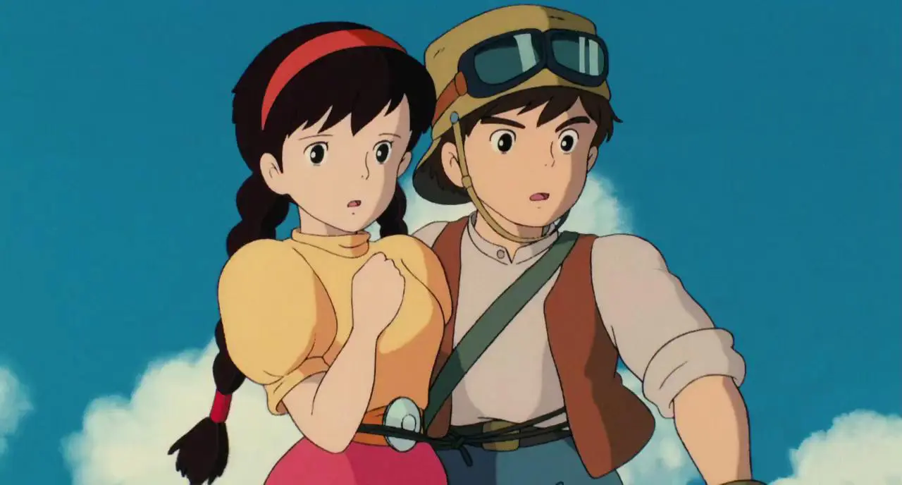 El Castillo en el Cielo Sheeta y Pazu Studio Ghibli