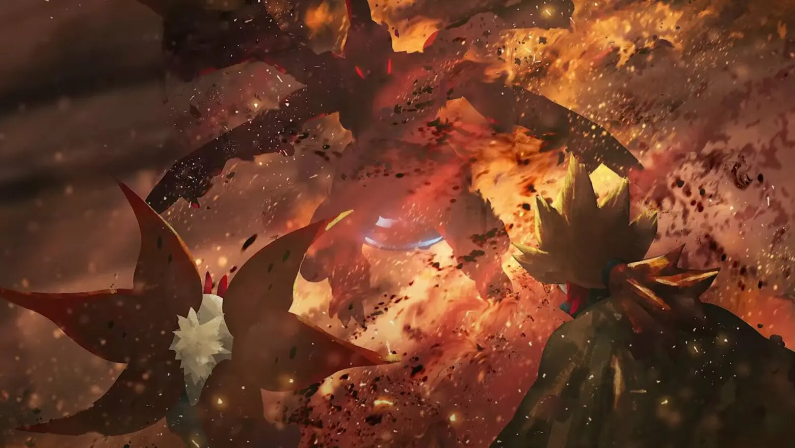 Evoluciones Pokemon Mirto Volcarona y Zelkom