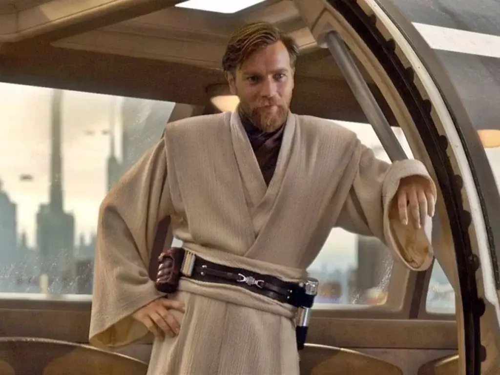 Obi-Wan Kenobi, en su primera trilogía de películas