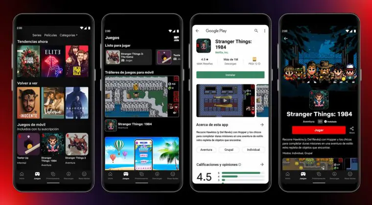 Imagen de Netflix juegos ya disponible en España: Como descargar y listado de títulos