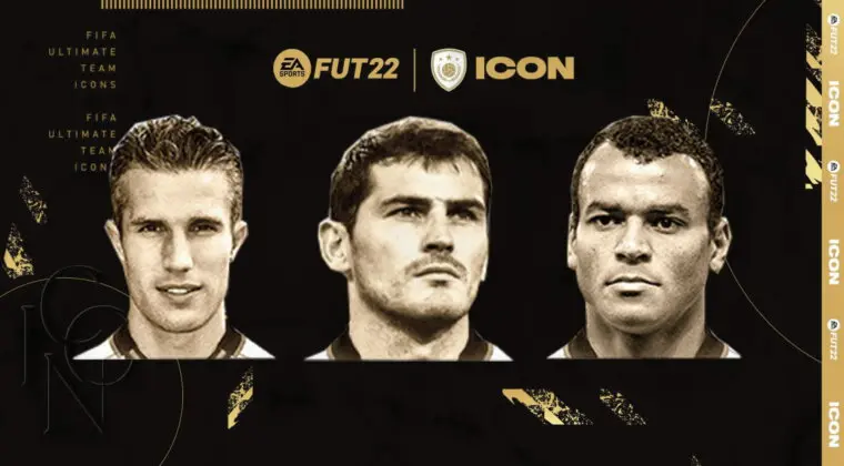 Imagen de FIFA 22 Iconos: estas son las cartas oficiales de Íker Casillas, Robin van Persie y Cafú