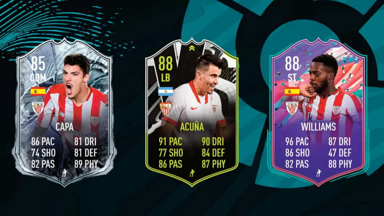 FIFA 22: ¿La Liga Santander será menos competitiva en Ultimate Team por sus destacables bajas? ejemplo de cartas especiales que no siguen un criterio futbolístico