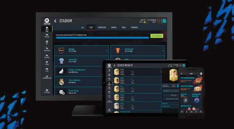 Imagen de FIFA 22: ya está disponible la Web App de Ultimate Team. Aquí tienes el enlace