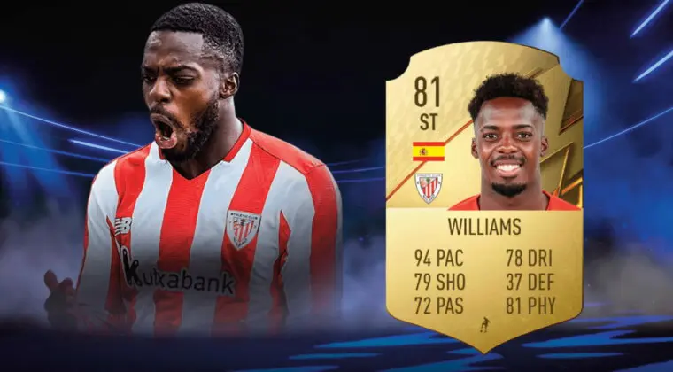 Imagen de FIFA 22: review de Iñaki Williams. Letal con espacios pero no apto para cualquier equipo y estilo de juego