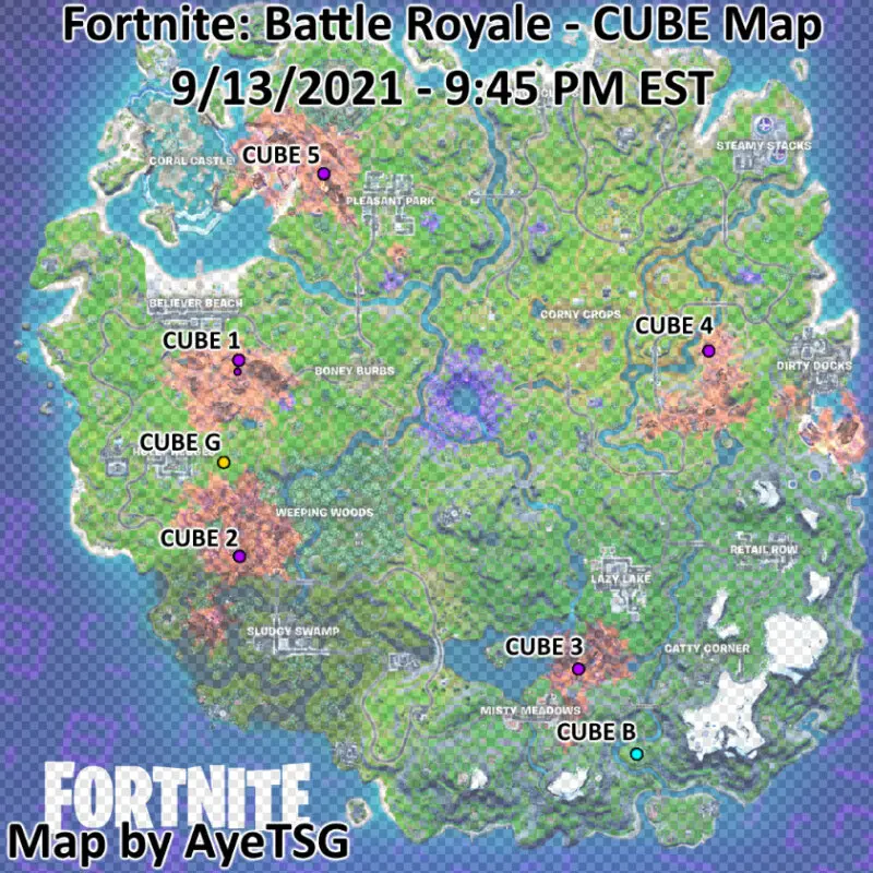 fortnite cubos 1