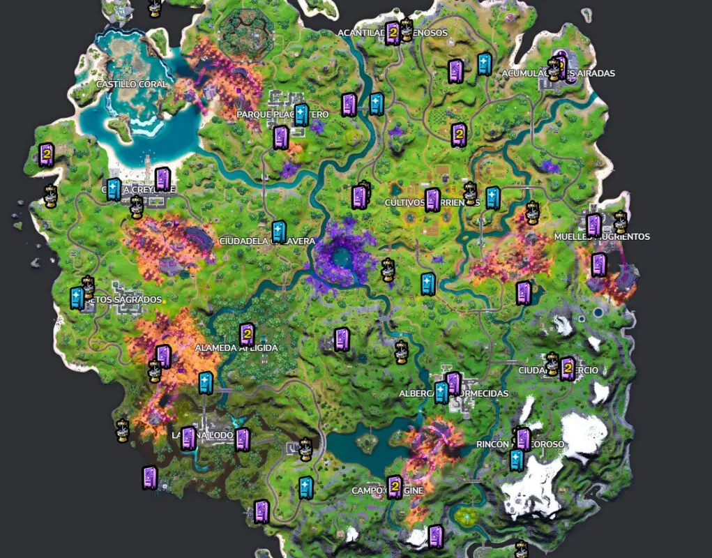 fortnite maquinas