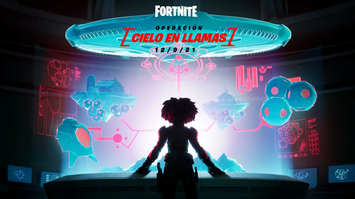 fortnite operacion cielo en llamas