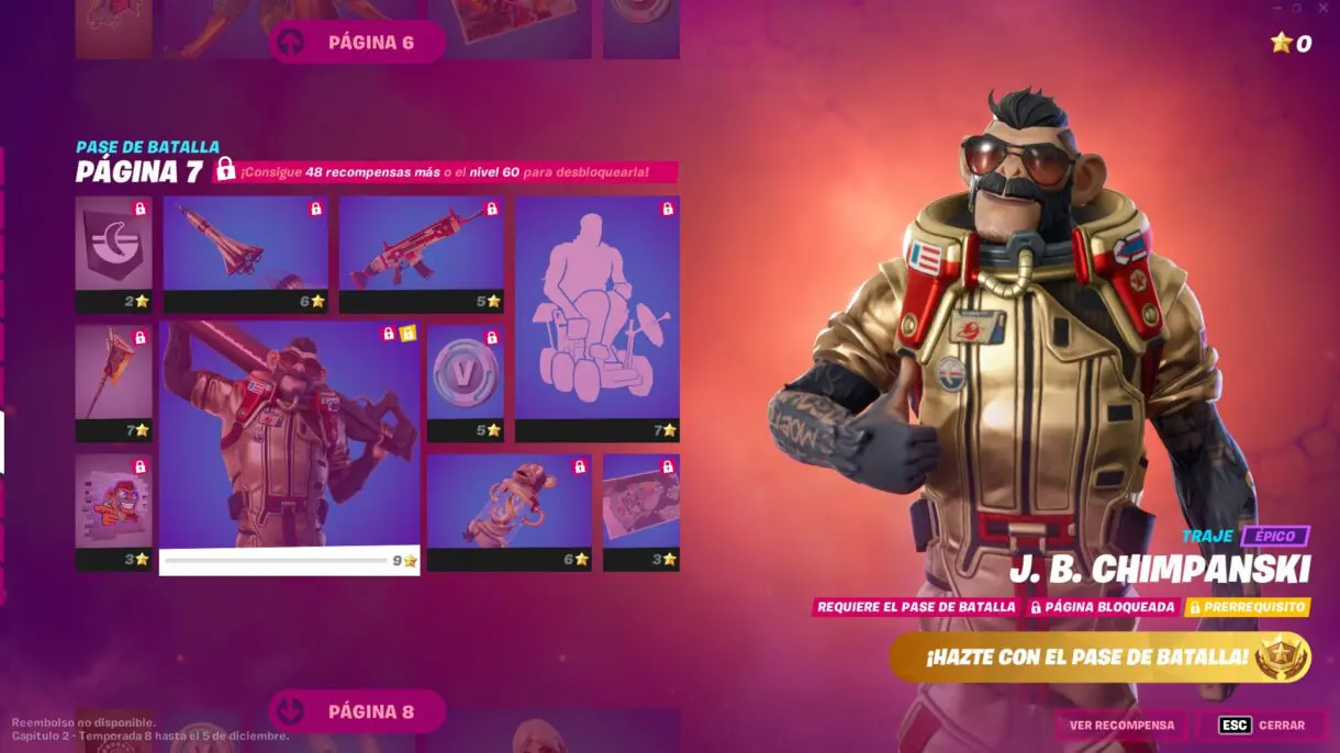 fortnite pase 7