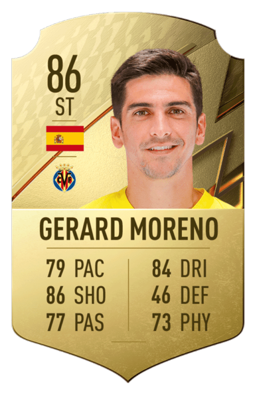 FIFA 22 medias: estos son los 20 mejores jugadores de la Liga Santander en Ultimate Team G. Moreno