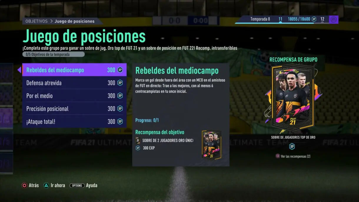 FIFA 21: con estos objetivos puedes conseguir jugadores +80 en FIFA 22 Ultimate Team