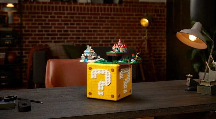 Imagen de LEGO presenta una espectacular colaboración con Super Mario 64 que enamorará a los fans del juego
