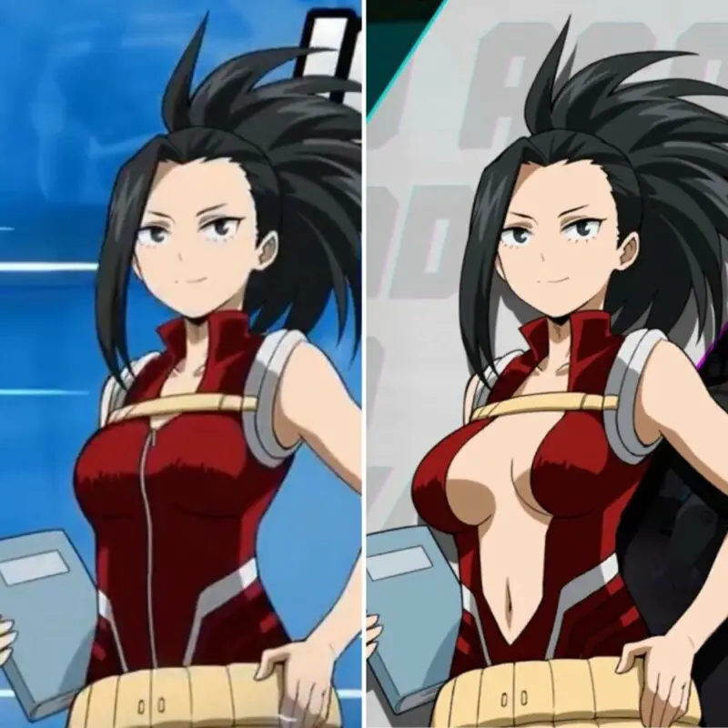 momo clothes boku no hero academia