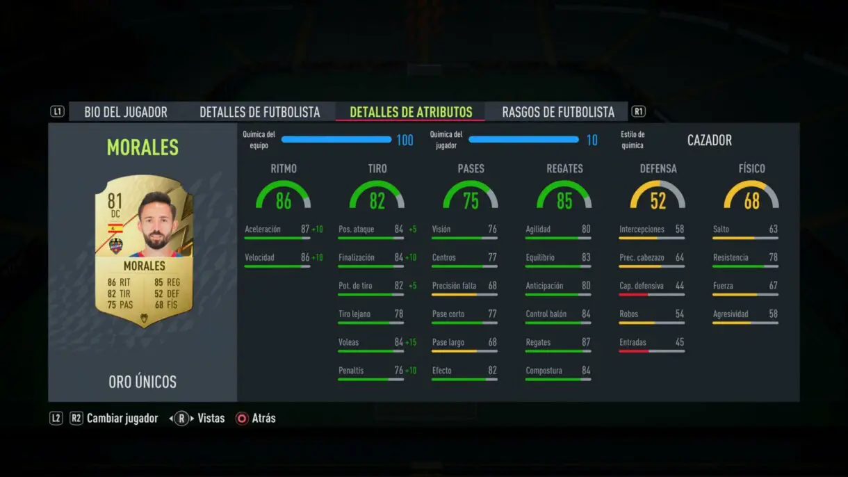 FIFA 22: este es el mejor delantero de la Liga Santander relación calidad/precio. Ideal para comenzar Ultimate Team