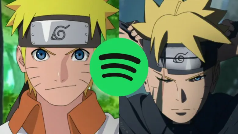 naruto boruto spotify