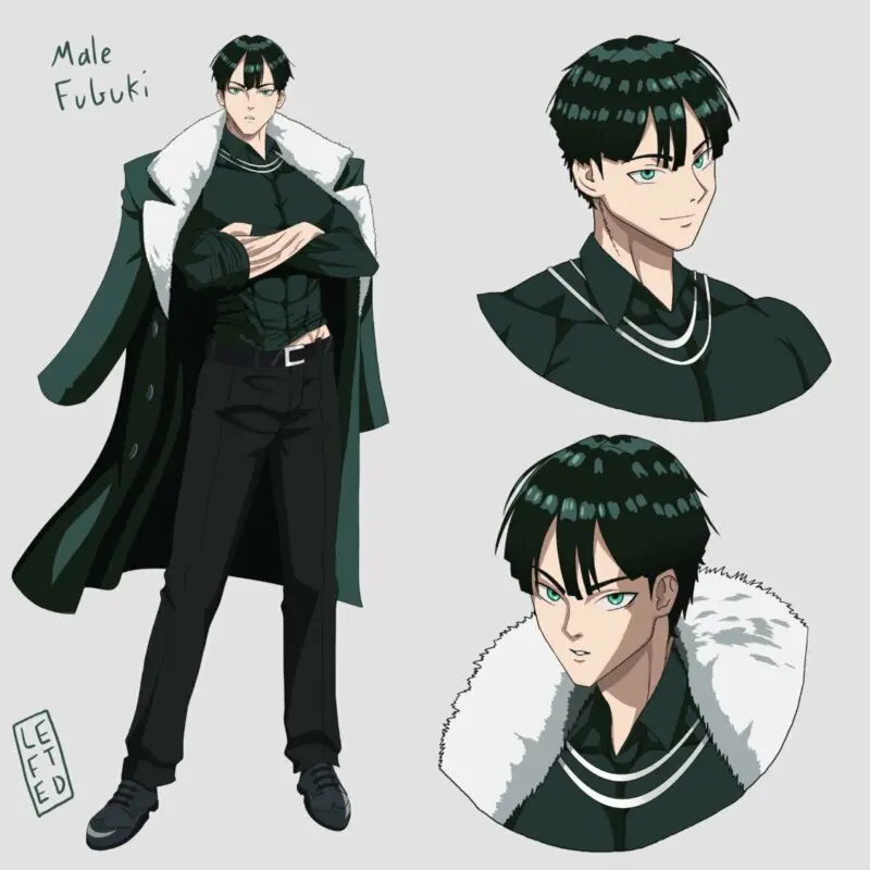 one punch man fubuki hombre
