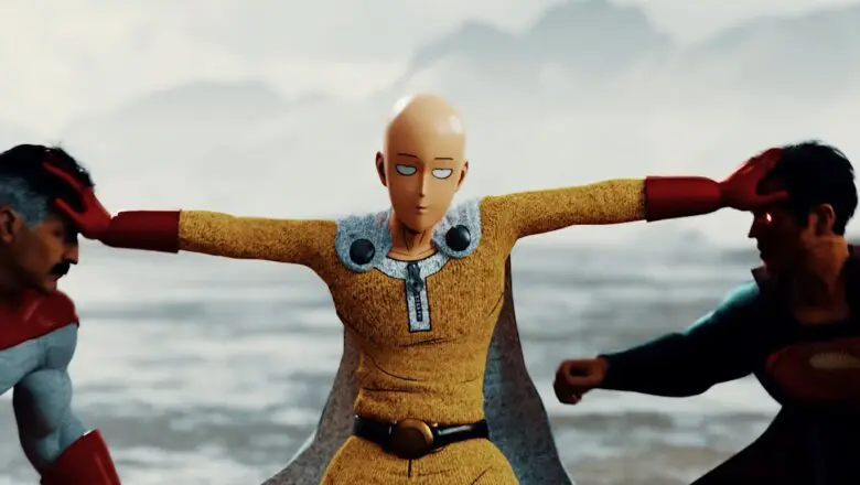 one punch man superman