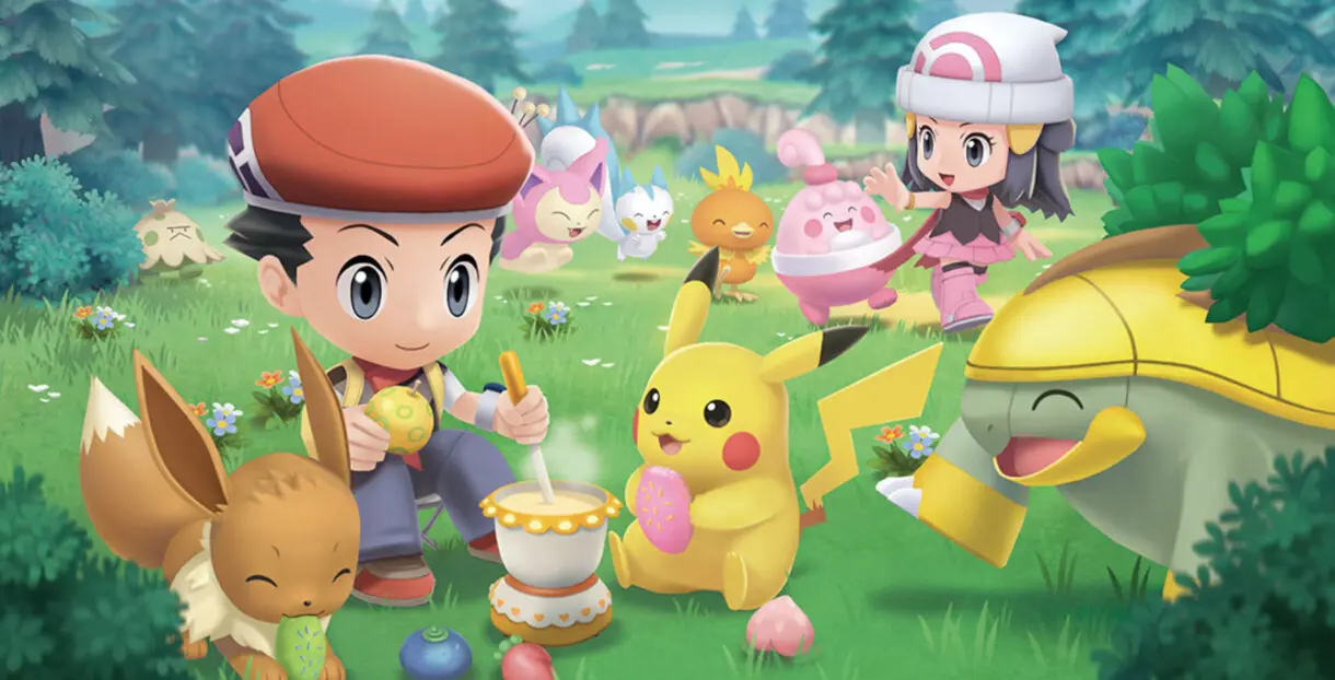 Plaza Amistad Pokemon Diamante Brillante y Perla Reluciente