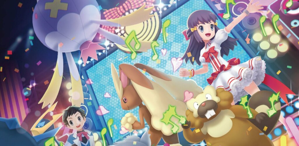 Pokemon Diamante Brillante y Perla Reluciente Concurso arte