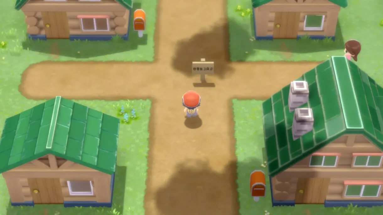Pokemon Diamante Brillante y Perla Reluciente Pueblo Hojaverde