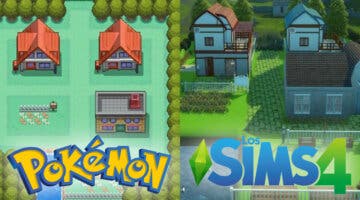 Imagen de Así sería el mundo Pokémon en Los Sims 4; un fan recrea sus localizaciones favoritas