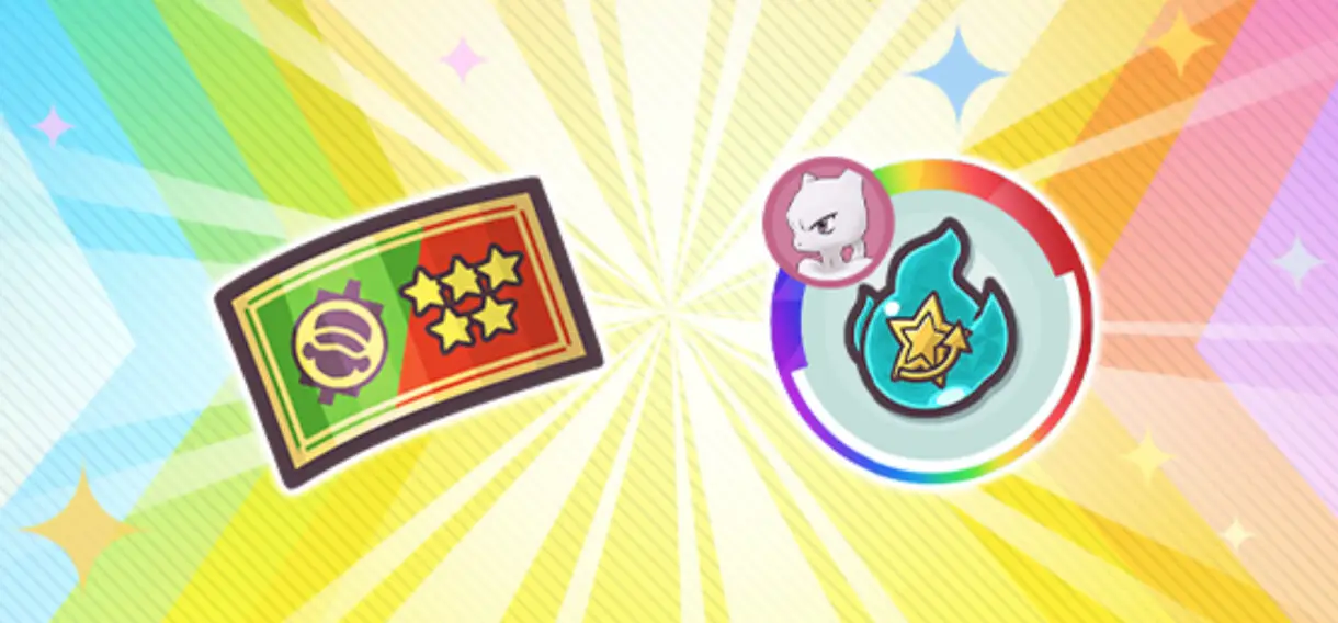 Pokemon Masters EX Billete y Espiritu Legendario