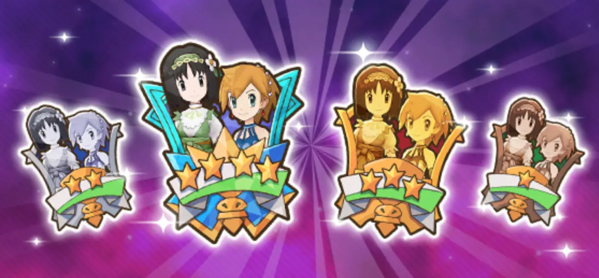 Pokemon Masters EX emblemas Misty Erika