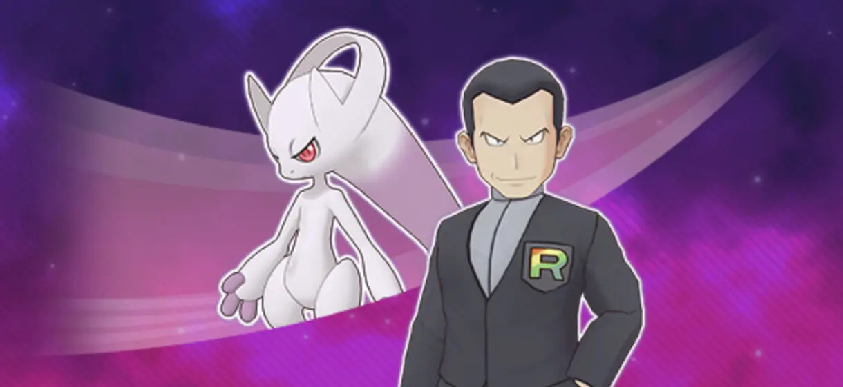 Pokemon Masters EX Giovanni Mega-Mewtwo Y