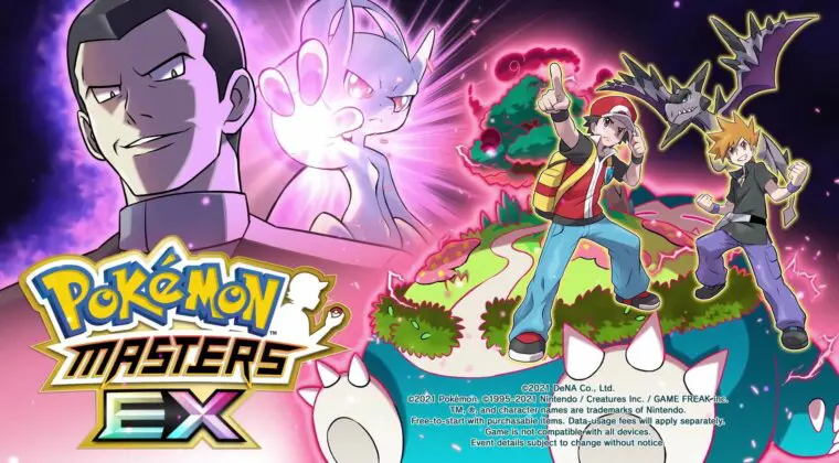 Imagen de Pokémon Masters EX presenta novedades: Rojo y Azul con nuevos compis, Mega-Mewtwo Y, etc.