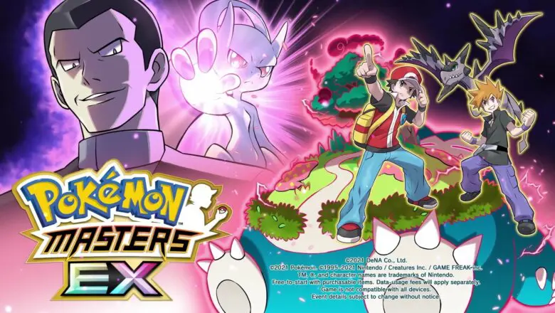 Pokemon Masters EX Rojo Azul Giovanni