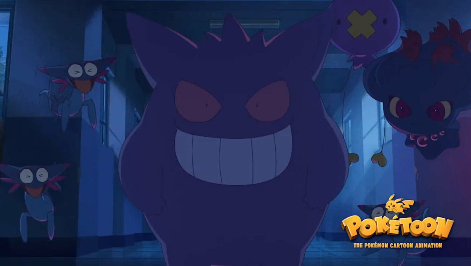 Poketoon tipo Fantasma Gengar