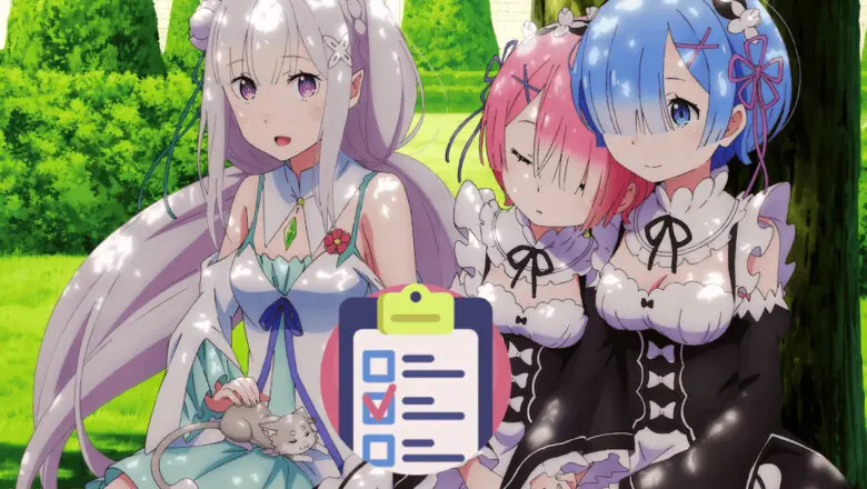 ReZero Emilia Ram Rem