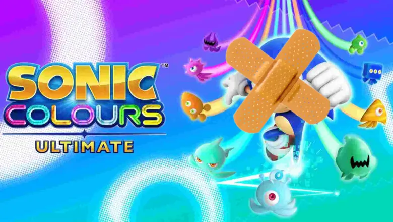 sonic colors ultimate parche