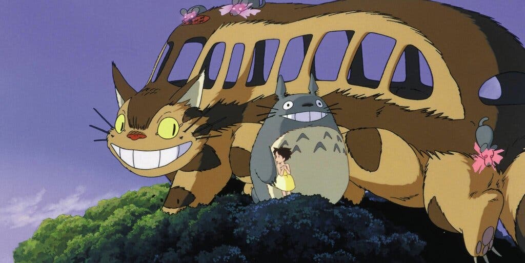 Studio Ghibli Mi vecino Totoro Gatobus