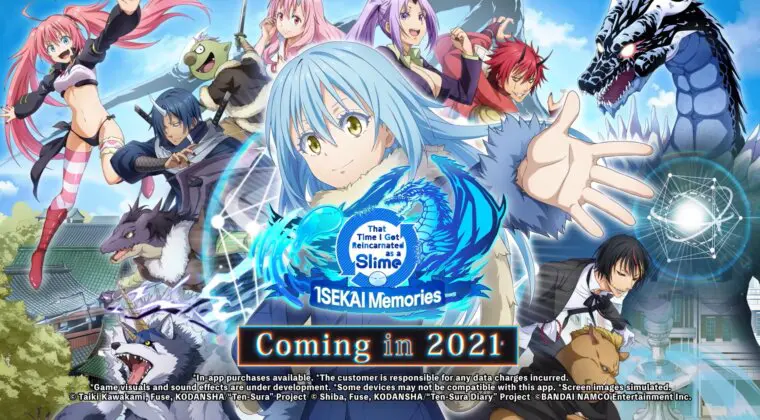 Imagen de Tensei Shitara Slime Datta Ken anuncia su juego ISEKAI Memories para Occidente