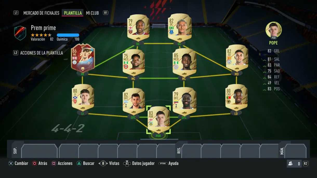 FIFA 22: usa este sencillo truco para crear mejores equipos de cara a los Icon Swaps Ultimate Team ejemplo
