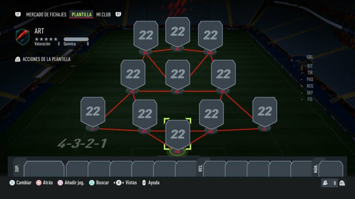 FIFA 22: tácticas para usar la formación 4-3-2-1, una de las más competitivas de Ultimate Team