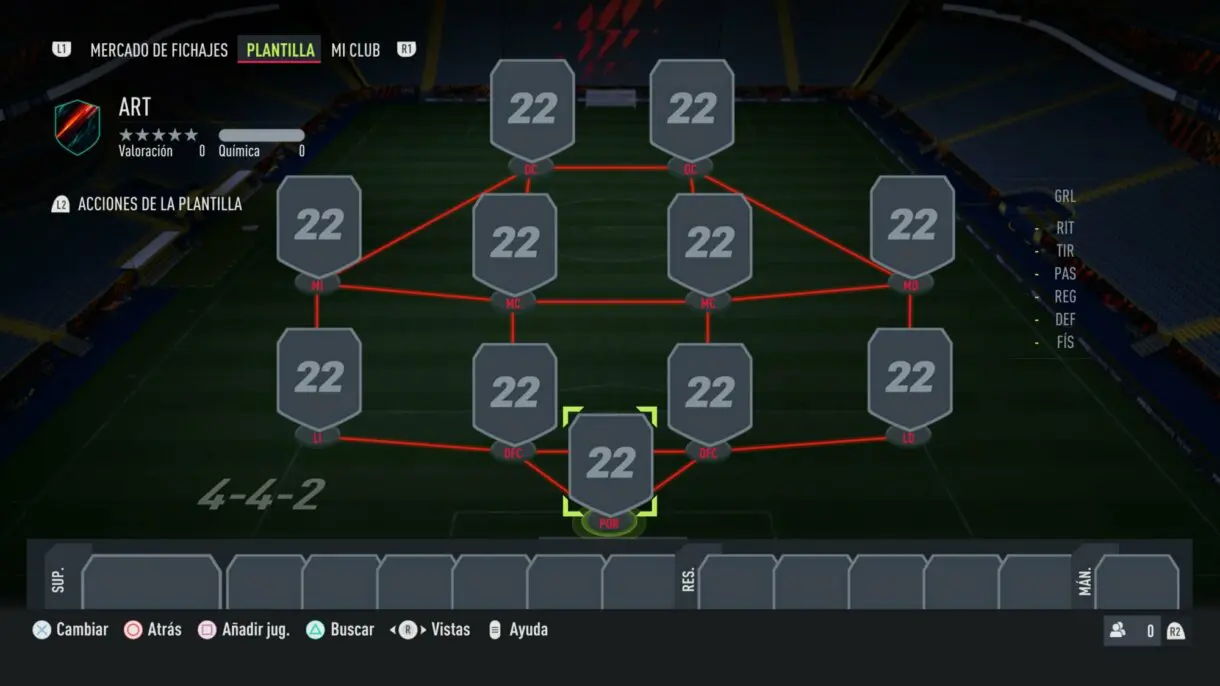 FIFA 22: tácticas para utilizar la formación 4-4-2, un sistema que sigue siendo competitivo en Ultimate Team