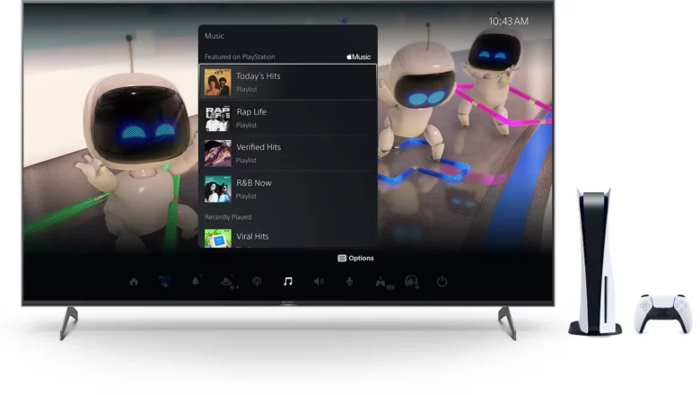 ps5 apple music