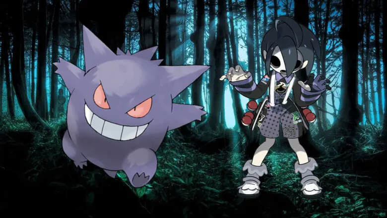 Alistair y Gengar Pokemon Masters EX