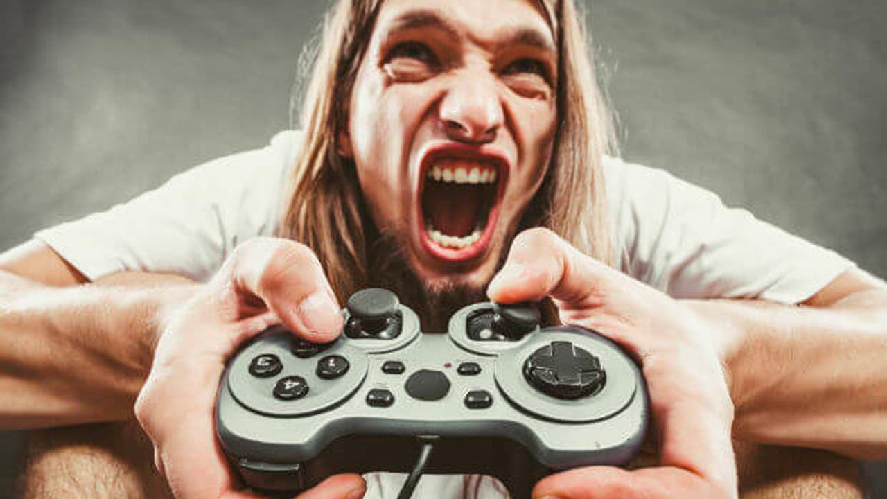 angry gamer