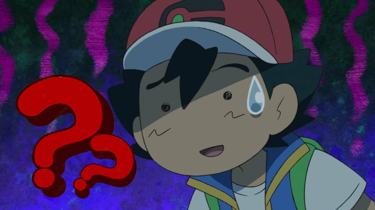 Ash anime de Pokemon interrogacion