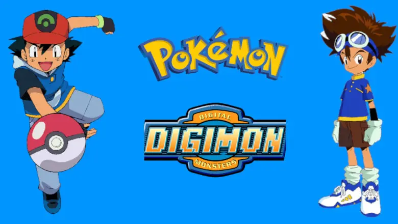 Ash y Tai Digimon Pokemon