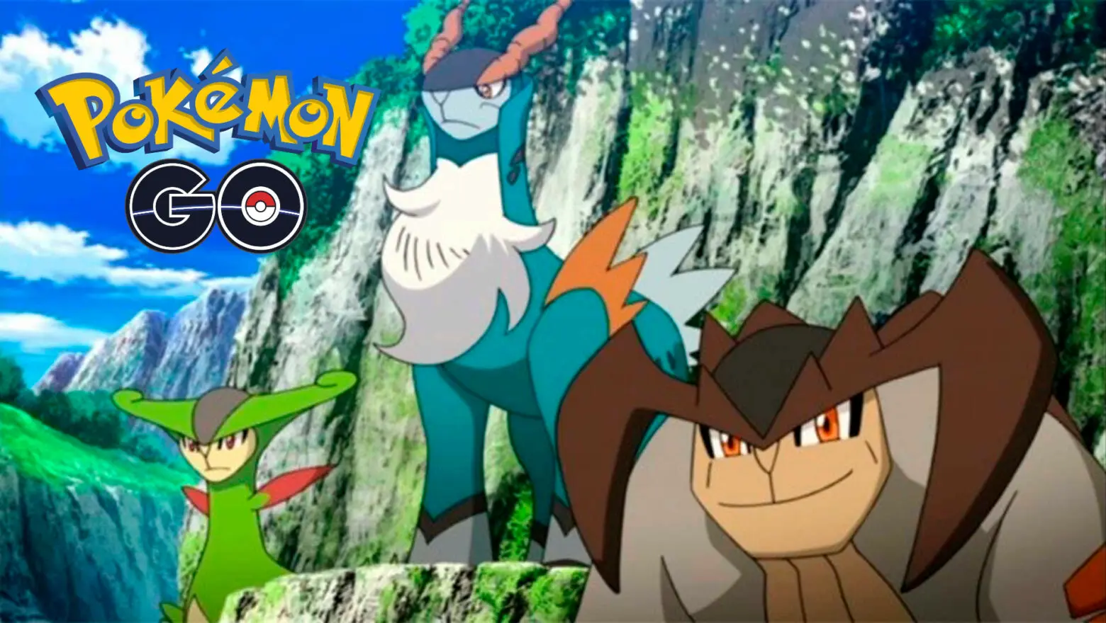 Cobalion Terrakion y Virizion Pokemon GO