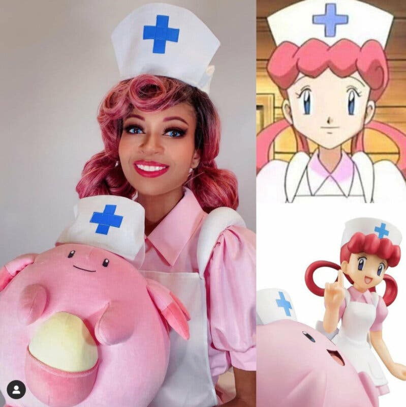 cosplay Pokemon Enfermera Joy