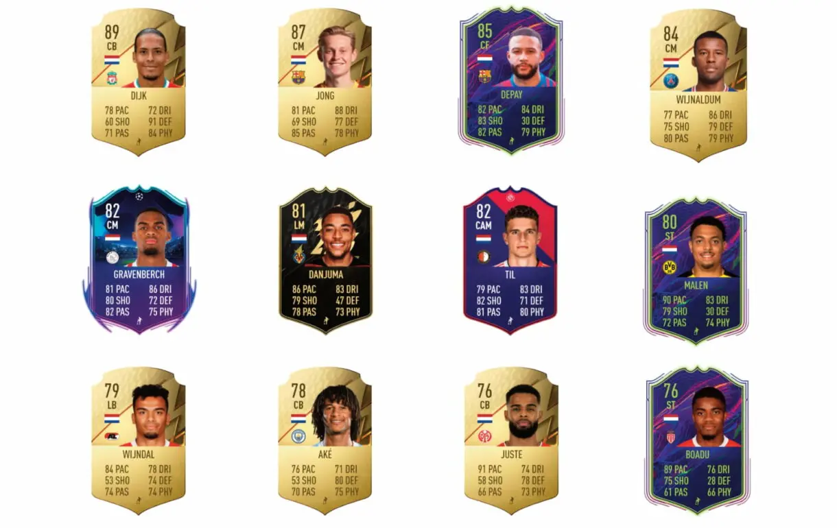 FIFA 22: ¿Merece la pena Matthijs de Ligt Road to the Knockouts? + Solución del SBC (RTTK) Ultimate Team links naranjas