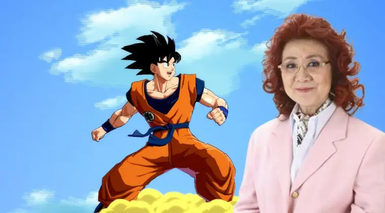 Imagen de Masako Nozawa, la voz de Goku en Dragon Ball, recibe un premio por su trayectoria profesional