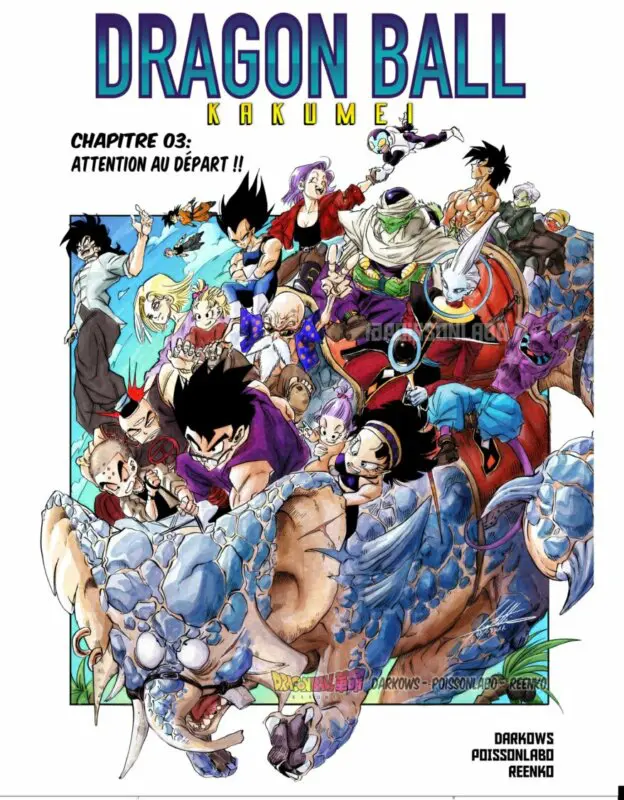 dragon ball kakumei portada del captiulo 3
