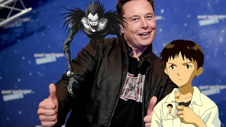 elon musk anime